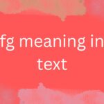 fg meaning in text