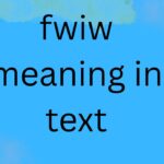 fwiw meaning in text
