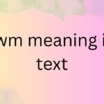 fwm meaning in text