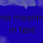 ima meaning in text
