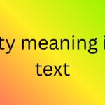 nty meaning in text