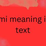 tmi meaning in text