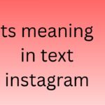 ts meaning in text instagram