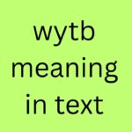 wytb meaning in text