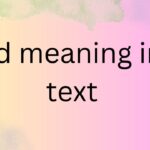 xd meaning in text