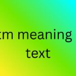 atm meaning in text