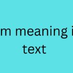 dtm meaning in text