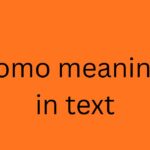 fomo meaning in text
