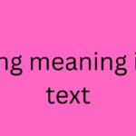 gng meaning in text