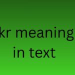 ikr meaning in text