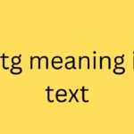 istg meaning in text