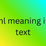 ml meaning in text