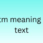 ntm meaning in text