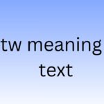 otw meaning in text