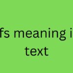 sfs meaning in text