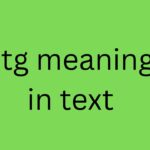 stg meaning in text