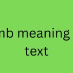 tmb meaning in text