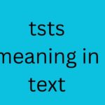 tsts meaning in text