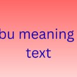 wbu meaning in text