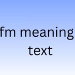 yfm meaning in text