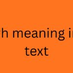 yh meaning in text